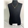 Image 1 : Quality Stone Set Floral Necklace