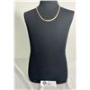 Image 1 : Italian Sterling Quality Herring Bone Necklace