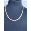Image 2 : Italian Sterling Quality Herring Bone Necklace