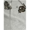 Image 2 : Bond Boyd 1950s Sterling Stone Set Earings