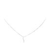 Image 1 : 0.25 ctw Journey of Life Pendant with Chain - 14KT White Gold
