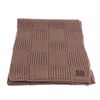 Image 5 : Louis Vuitton Dark Brown Knitted Wool Scarf