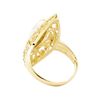 Image 3 : 0.50 ctw Diamond Ring - 14KT Yellow Gold