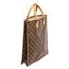 Image 2 : Louis Vuitton Monogram Canvas Leather Sac Plat Tote Bag