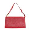 Image 2 : Louis Vuitton Red Epi Leather Pochette Shoulder Bag