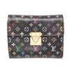 Image 3 : Louis Vuitton Black Multicolore Monogram Canvas Leather Koala Wallet