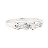 Image 1 : 0.27 ctw Diamond Ring - 10KT White Gold