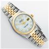 Image 3 : Rolex Mens 2 Tone MOP Diamond Lugs 36MM Datejust Wristwatch