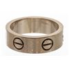 Image 2 : Cartier Rhodium-Plated 18K White Gold LOVE Ring 49