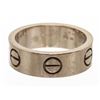 Image 3 : Cartier Rhodium-Plated 18K White Gold LOVE Ring 49