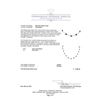 Image 3 : 28.5 ctw Diamond Necklace - 14KT Gold, White And Black Rhodium