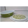 Image 1 : Pyrex Casserole Green w/lid
