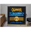 Image 1 : OLYMPIA LIGHT BEER SIGN (LIGHTS UP)