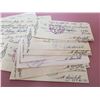 Image 2 : Lot of old cheques 1950's Bank of Commerce Calgary, AB & Cudworth, SK