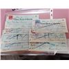Image 1 : 7 1920's Royal Bank of Canada cheques Milden, SK