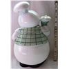 Image 2 : 11" CERAMIC SNOWMAN COOKIE JAR