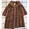 Image 2 : STEEN & WRIGHT FURRIES FULL LENGTH BROWN MINK FUR COAR SIZE SMALL