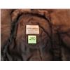 Image 4 : STEEN & WRIGHT FURRIES FULL LENGTH BROWN MINK FUR COAR SIZE SMALL