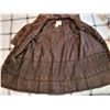 Image 5 : STEEN & WRIGHT FURRIES FULL LENGTH BROWN MINK FUR COAR SIZE SMALL
