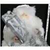 Image 2 : 24" 'WHITE' SANTA XMAS DECORATION