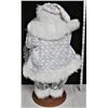 Image 3 : 24" 'WHITE' SANTA XMAS DECORATION