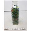 Image 2 : MILK JAR OF MARBLES