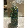 Image 4 : MILK JAR OF MARBLES