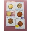 Image 1 : Canadian loonies various dates & grades lot of 6