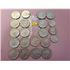 Image 2 : American 50¢ lot of 18, 25¢ lot of 2 $1 coin total lot of 21 coins