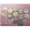 Image 1 : American $1 coin various dates lot of 10