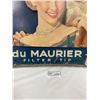 Image 2 : DUMAURIER TOBACCO SIGN CARDBOARD + SOME WATER DAMAGE 26"X25" VINTAGE