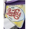 Image 4 : PEPSI SIGN-GREAT WALL HANGER REPAIR ON RIGHT SIDE AND TOP LEFT CORNER 59"X35"