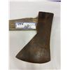 Image 4 : VINTAGE AXE-TOMAHAWK STYLE- HAND FORGED 4-1/2" BLADE 7-1/2" LONG