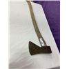 Image 5 : VINTAGE AXE-TOMAHAWK STYLE- HAND FORGED 4-1/2" BLADE 7-1/2" LONG