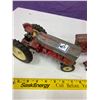Image 2 : 4 VINTAGE TRACTORS + WAGON- AS IS