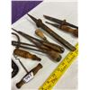 Image 3 : LOT OF HAND TOOLS- PRIMITIVE- ETC