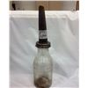 Image 1 : 1 QUART OIL JAR + FUNNEL- ORIGINAL