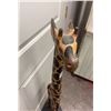 Image 3 : WOODEN GIRAFFE FOLK ART- 48" TALL