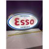 Image 1 : OVAL LIGHT UP SIGN - REFURBISHED TO ESSO
