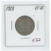 Image 1 : 1928 Canada 25 Cent Coin