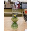 Image 1 : GREEN COAL OIL LAMP
