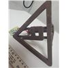 Image 2 : 751.  Cast iron brander, Letter “P” in a triangle
