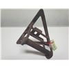 Image 3 : 751.  Cast iron brander, Letter “P” in a triangle