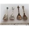 Image 1 : 779.  Decorative tea caddy spoons (4)
