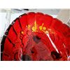 Image 4 : 784.  Red Indiana Glass oval center bowl, in box