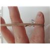 Image 3 : 788.  Sterling silver mesh bracelet, 7”