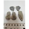 Image 1 : 790.  Lot of pot metal rhinestone dress clips