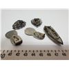 Image 2 : 790.  Lot of pot metal rhinestone dress clips