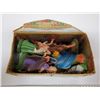 Image 2 : 802.  Handmade Christmas box with Italian creche figures