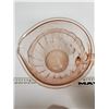 Image 3 : 807.  Depression glass, pink pitcher